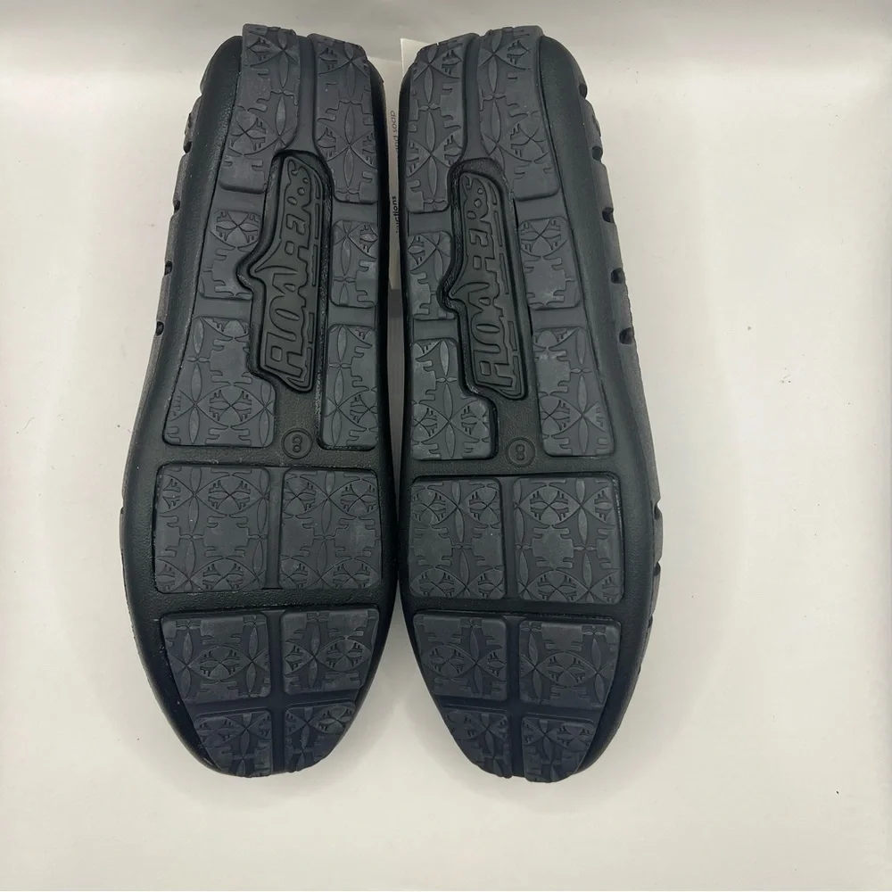 Floafers Shoes Country Club Loafers Driving Slip On NEW WITH TAGS Black Size 8 - Picture 6 of 11